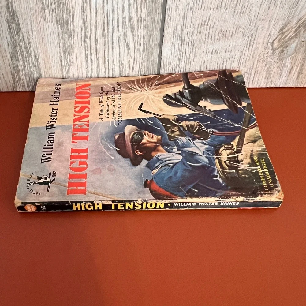 High Tension William Wister Haines Pocket Book 502 Vintage 1948 1st Printing PB